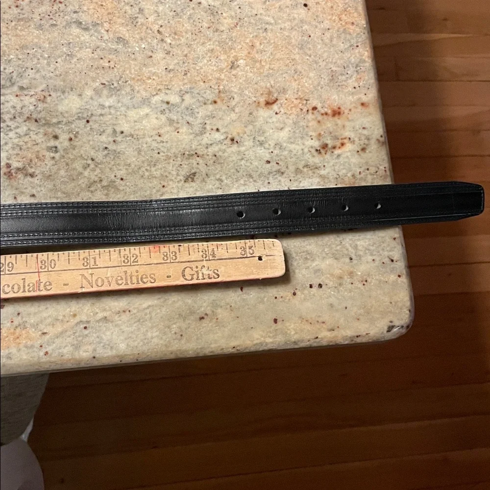 Black dress belt 4 pack